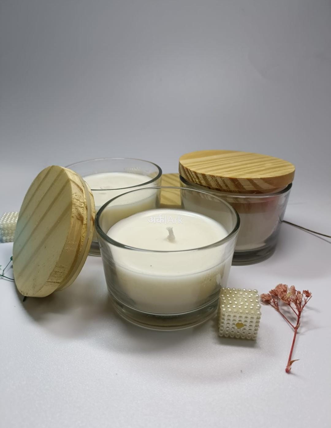 Glass Candle 3