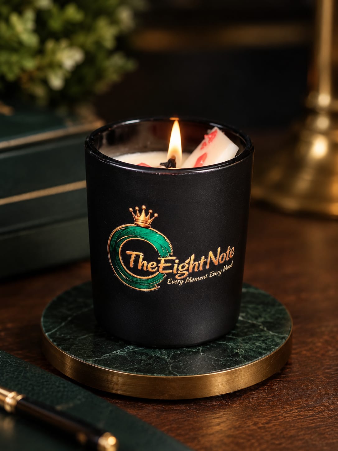 Glass Candle 4